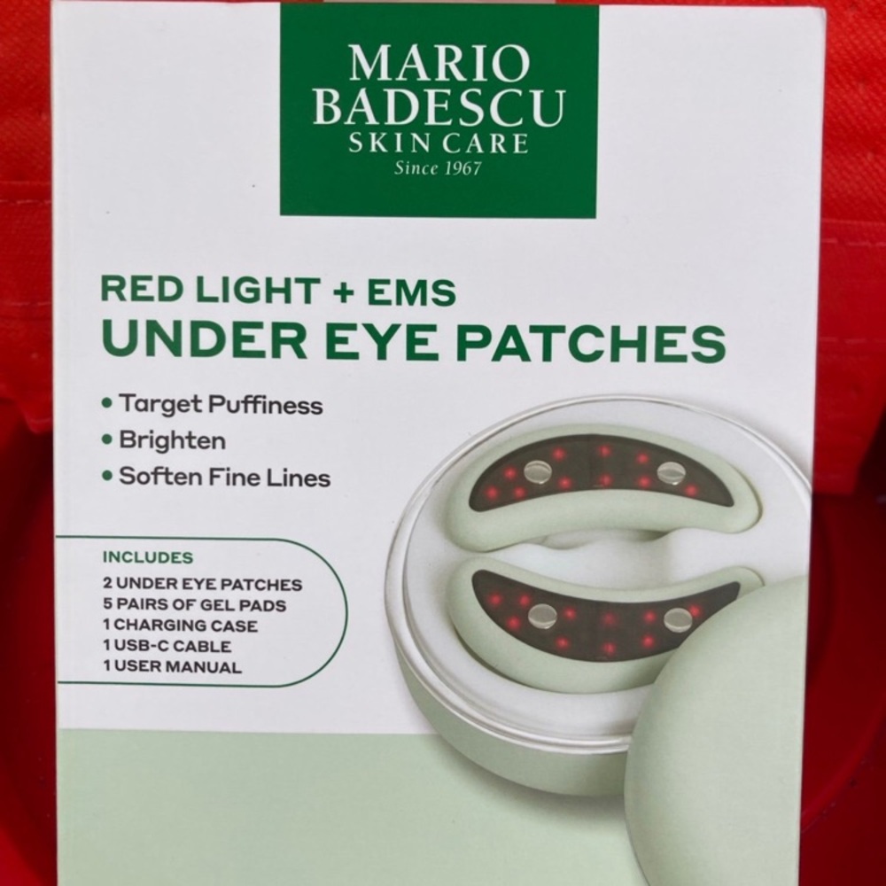 Mario Badescu Under Eye Patches with Red Light Therapy